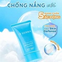 Tinh Chất Chống Nắng Senka Nâng Tông Sáng Mượt Da Dầu 50g